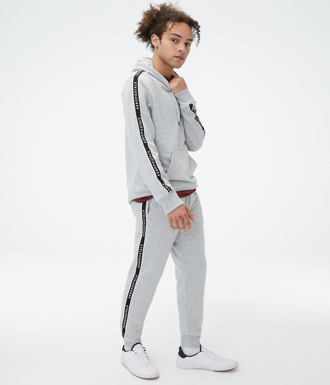 

Спортивные брюки с логотипом Heritage Aeropostale, серый