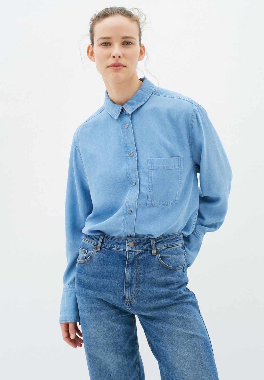 

Блузка-рубашка PHILIPAIW LOVA InWear, цвет light blue denim