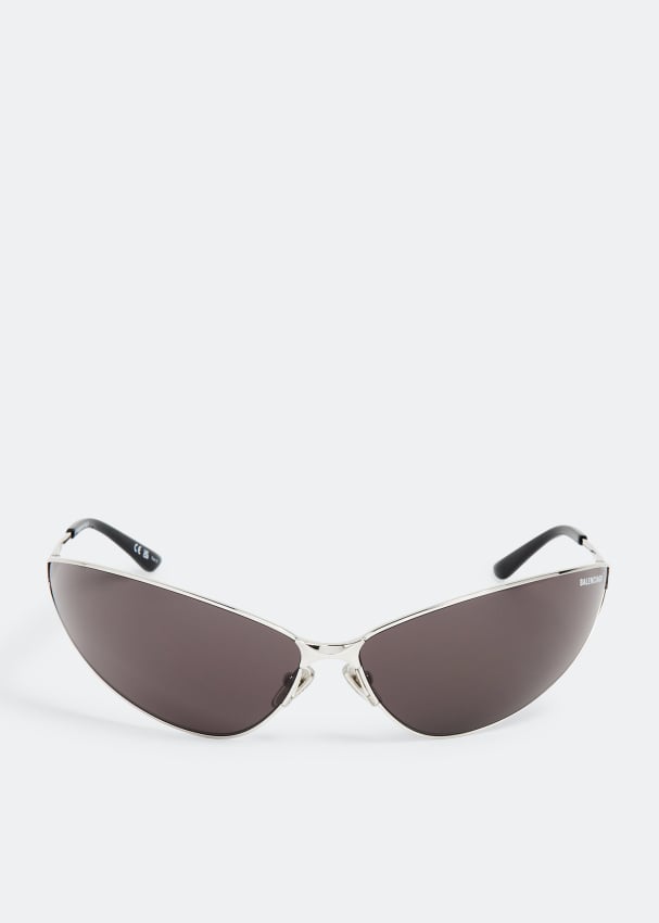 Солнцезащитные очки Balenciaga Razor Cat, серый