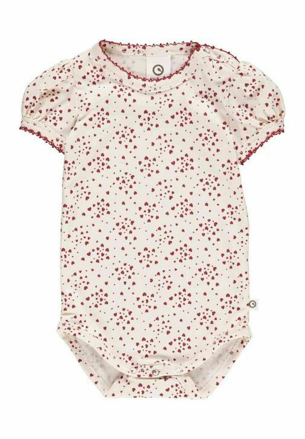 

Боди KURZARM Müsli by GREEN COTTON, цвет buttercream berry red