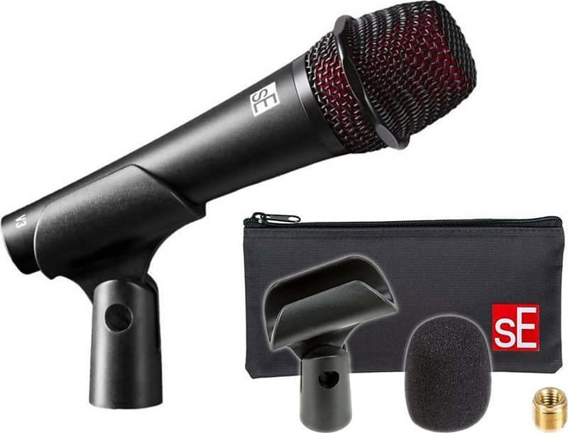 Динамический вокальный микрофон sE Electronics V3 Handheld Cardioid Dynamic Microphone динамический вокальный микрофон se electronics v3 dynamic vocal microphone