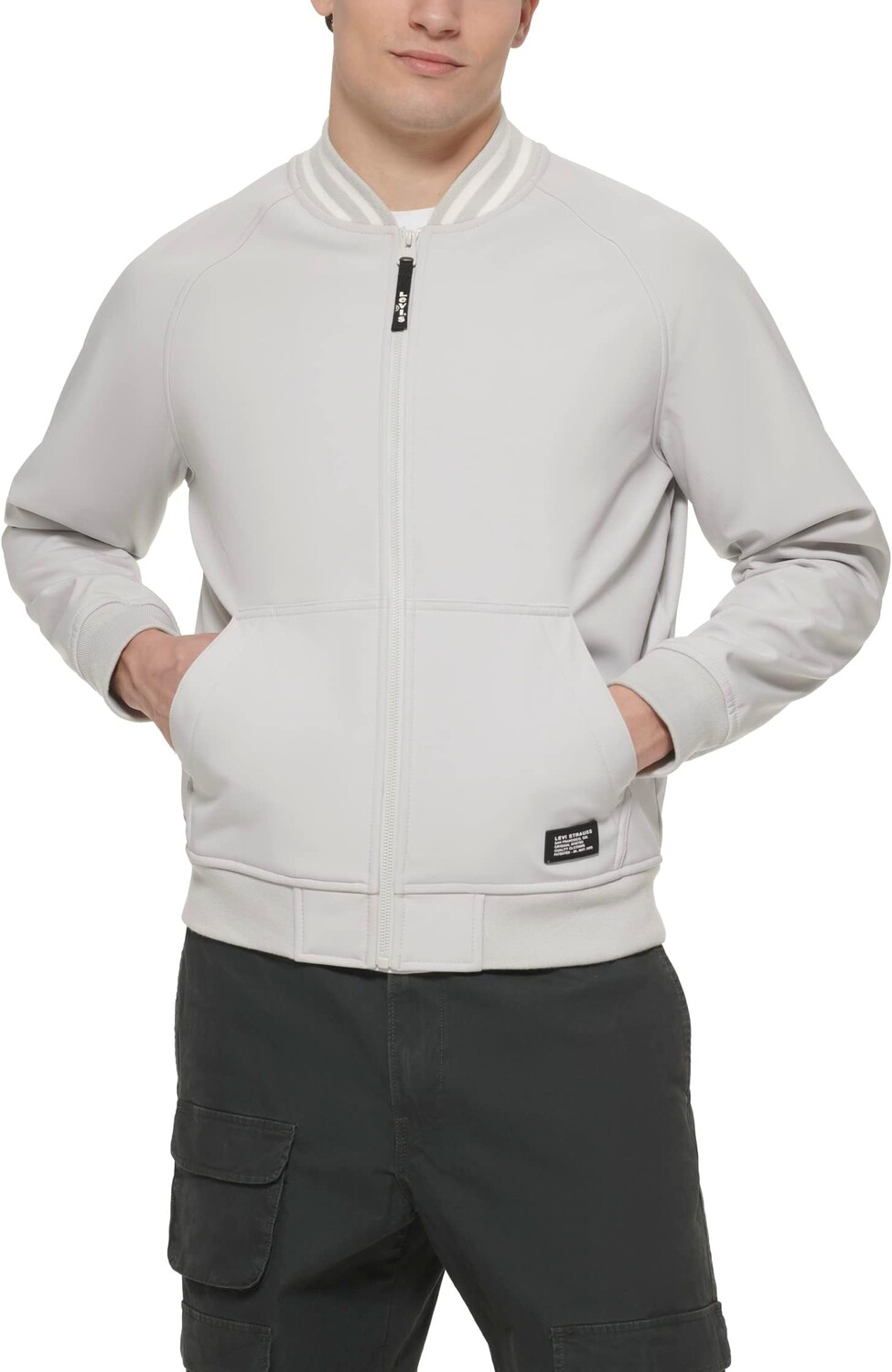 

Куртка Softshell Bomber Jacket Levi's, цвет Ice
