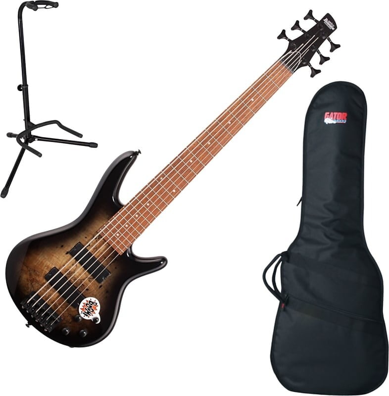 

Басс гитара Ibanez GSR206SM Spalted Maple Electric Bass Bundle