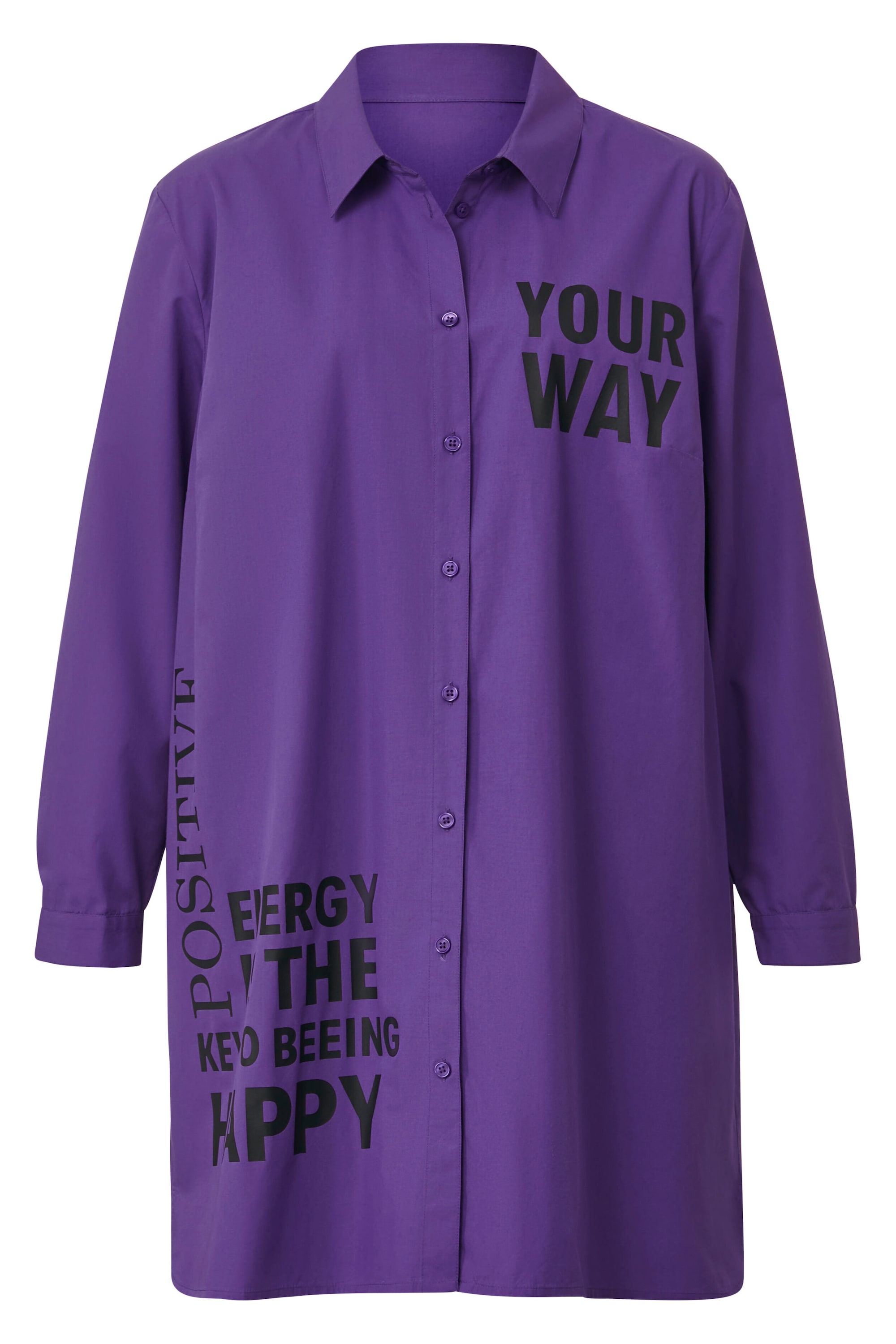 Блуза Angel of Style Hemd, фиолетовый