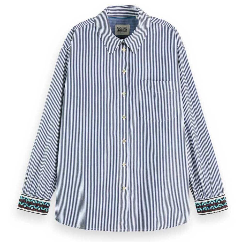 

Рубашка Scotch & Soda 173204 Oversized, синий