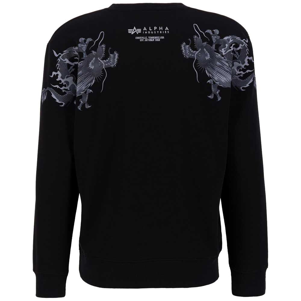 

Толстовка Alpha Industries Dragon Emb, черный