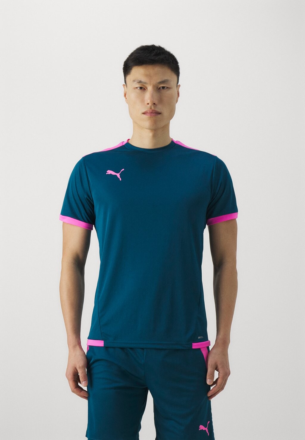

Спортивная футболка Teamliga Puma, цвет ocean tropic