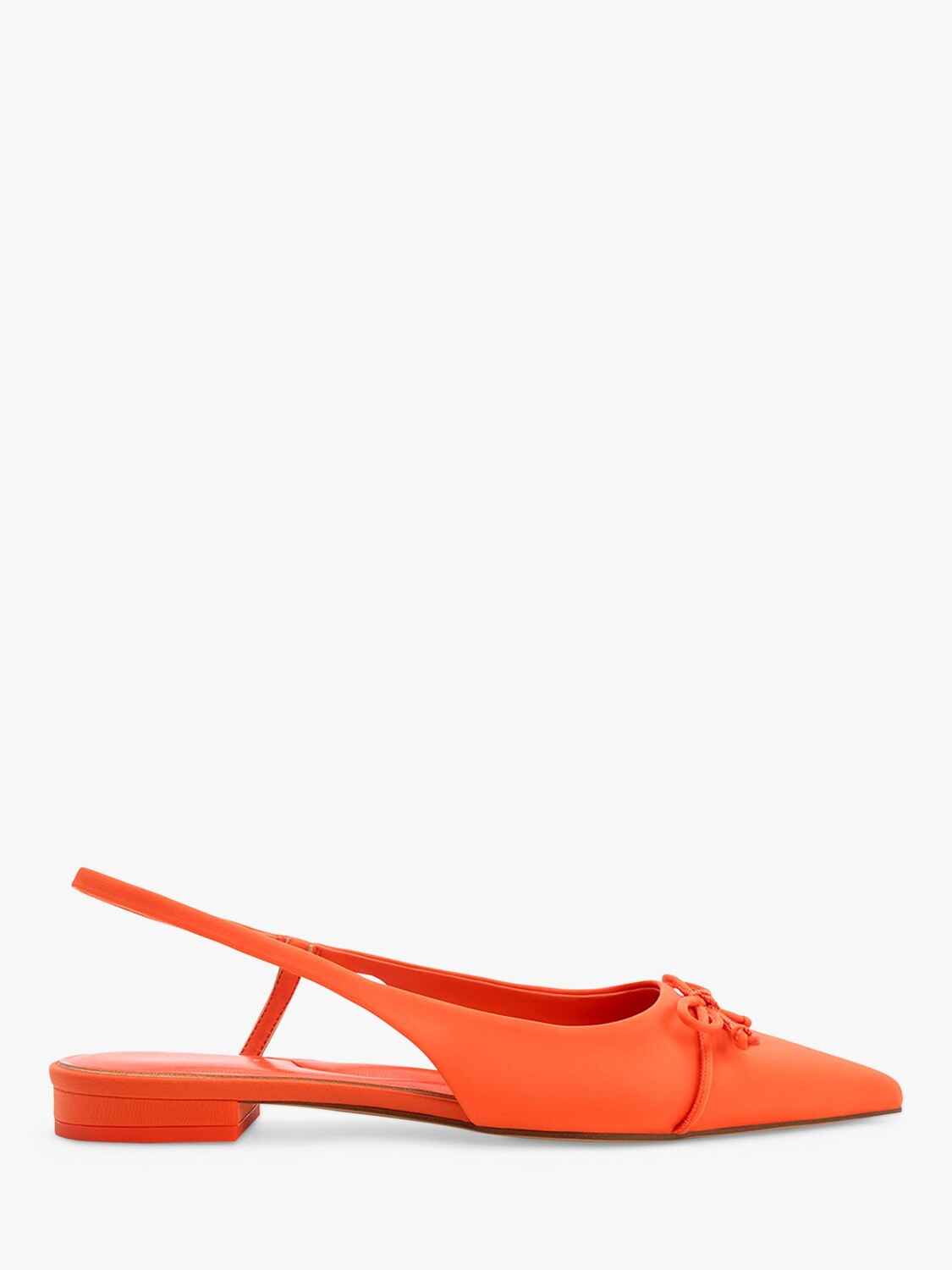 

CHARLES & KEITH Туфли с острым носком и бантом, оранжевый