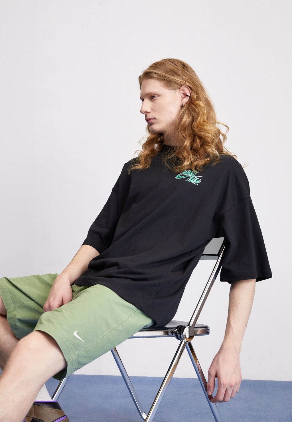 

Футболка с принтом TEE BRANDRIFFS Nike Sportswear, черный