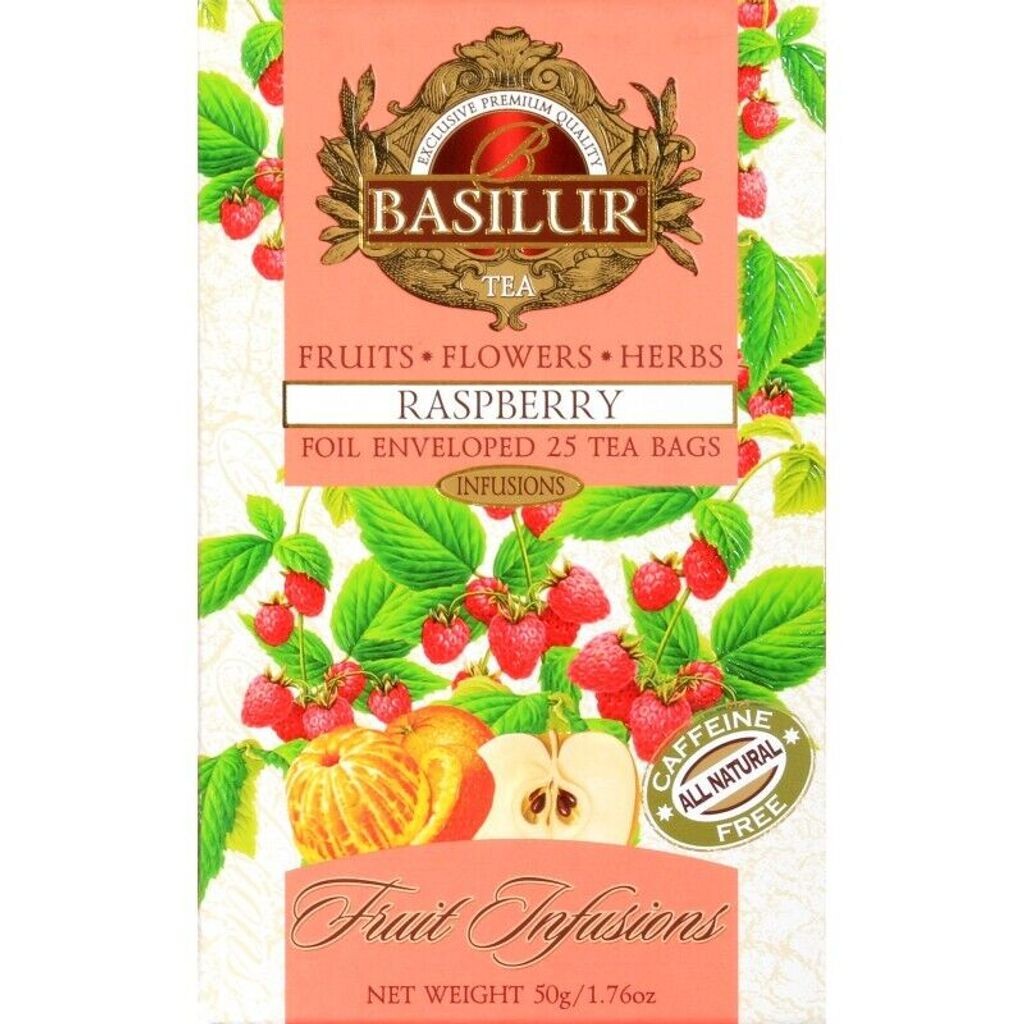 

Фруктовый чай Basilur Collection МАЛИНА в пакетиках 25 х 2 г