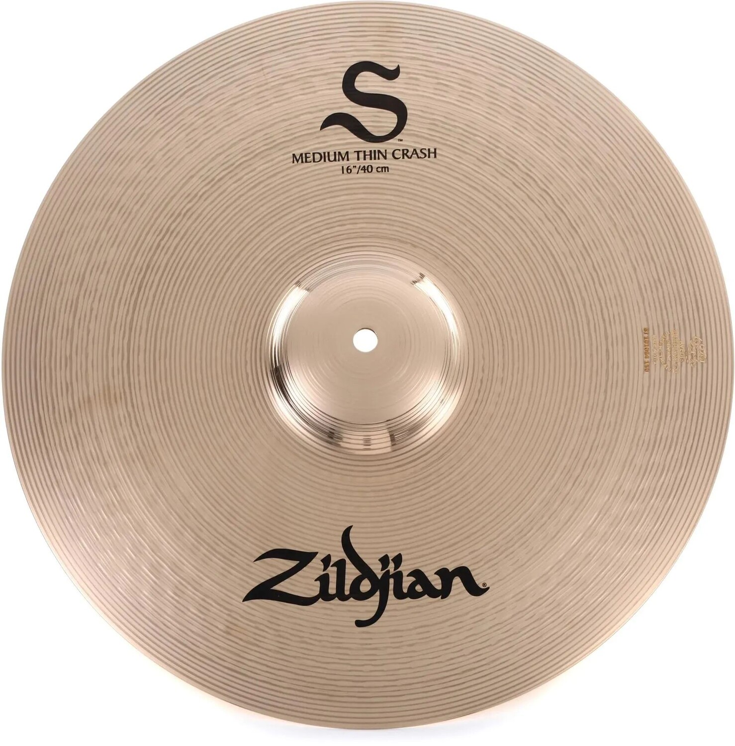 

Zildjian 16-дюймовая среднетонкая тарелка Crash серии S