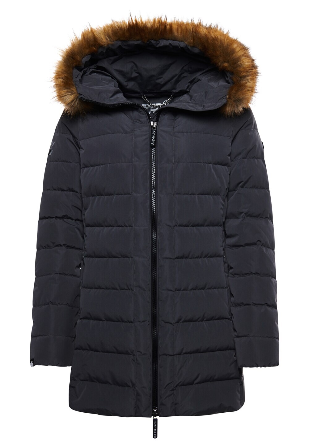 

Зимнее пальто Superdry, антрацит