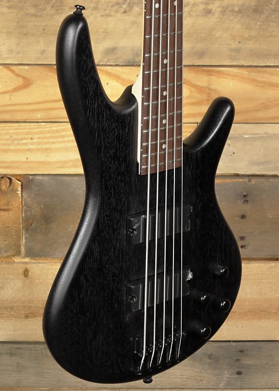 Басс гитара Ibanez GSR205B 5-String Bass Weathered Black