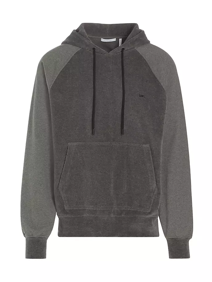 

Толстовка из вельветового хлопка Helmut Lang, серый