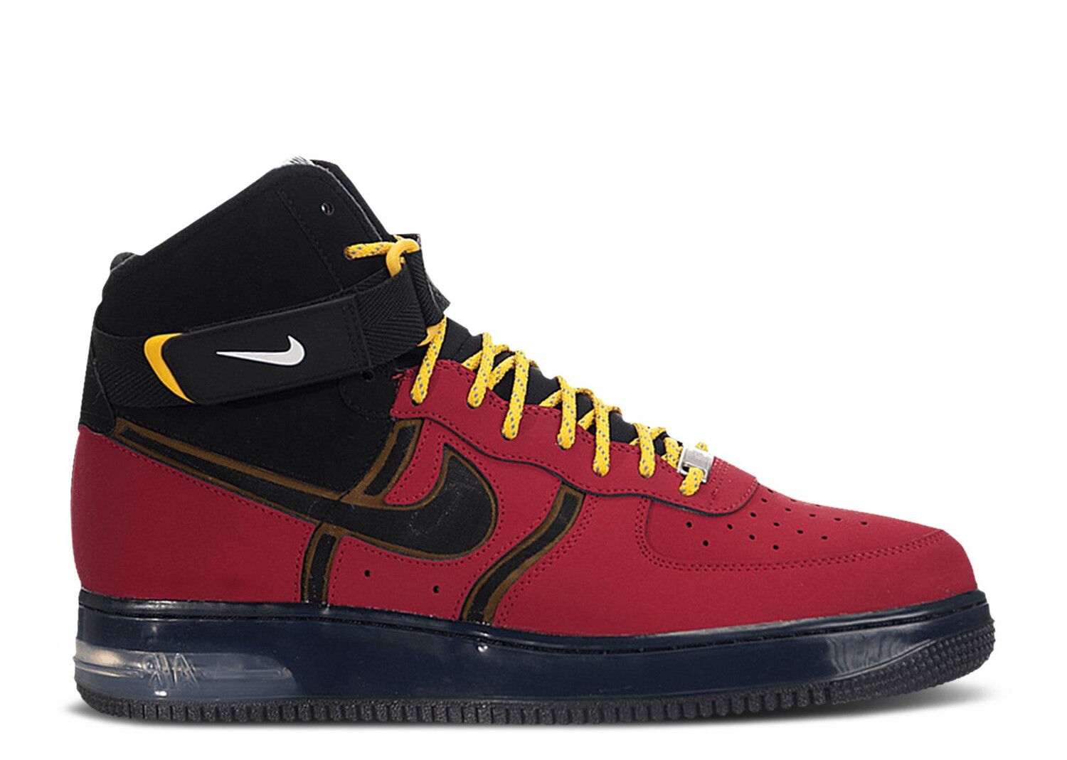 

Кроссовки Nike Air Force 1 High Supreme Bakin' 'University Red', красный