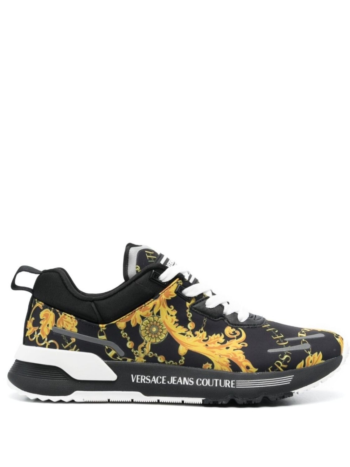 

Versace Jeans Couture кроссовки с принтом Barocco, черный