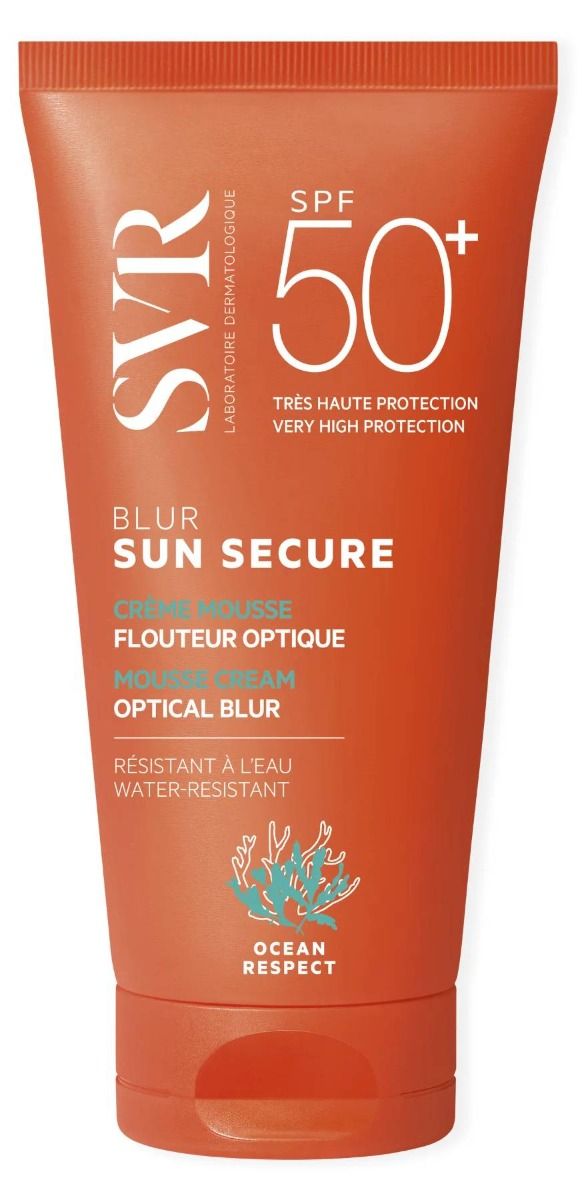 Мусс для лица с фильтром Svr Sun Secure Blur SPF50+, 50 мл