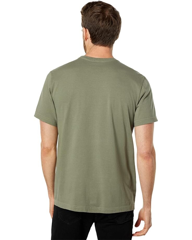 

Футболка Life is Good Where There's Smoke There's Fire Crusher Tee, цвет Moss Green
