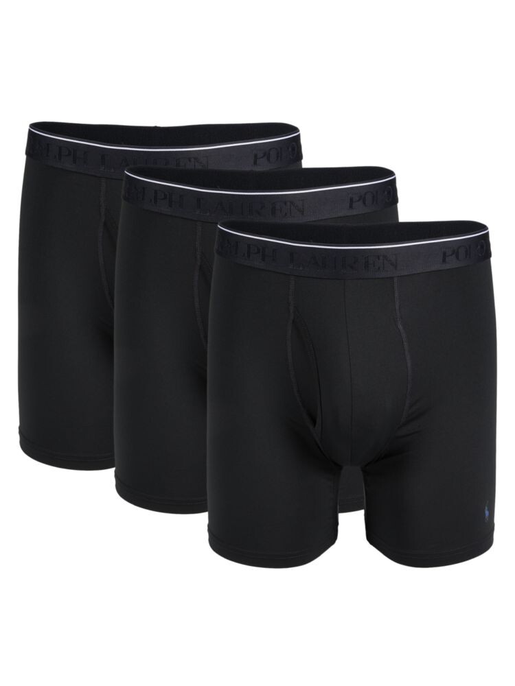

Комплект из 3 трусов-боксеров с логотипом Polo Ralph Lauren, цвет Polo Black
