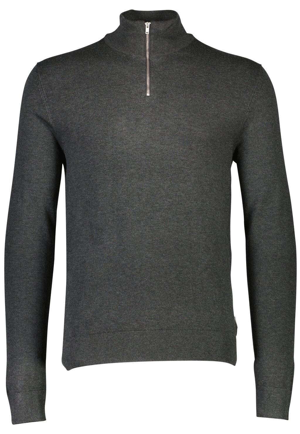 

Свитер Lindbergh Half Zip Melange, серый