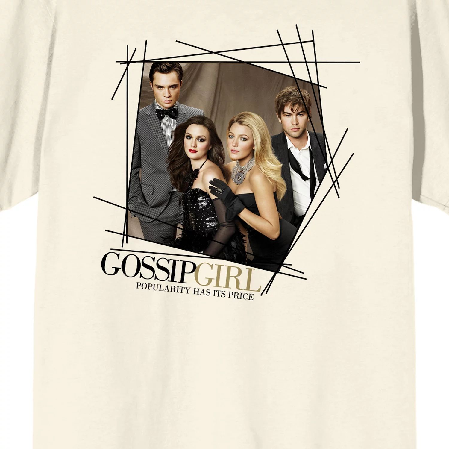 Мужская футболка Gossip Girl Licensed Character