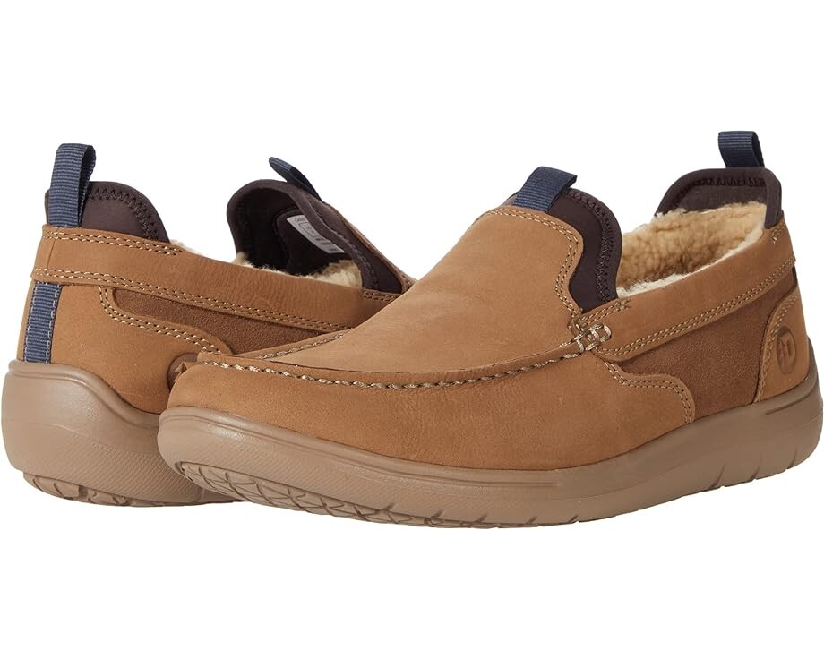 

Домашняя обувь Dunham Fitsmart Slipper, цвет Vicuna Nubuck