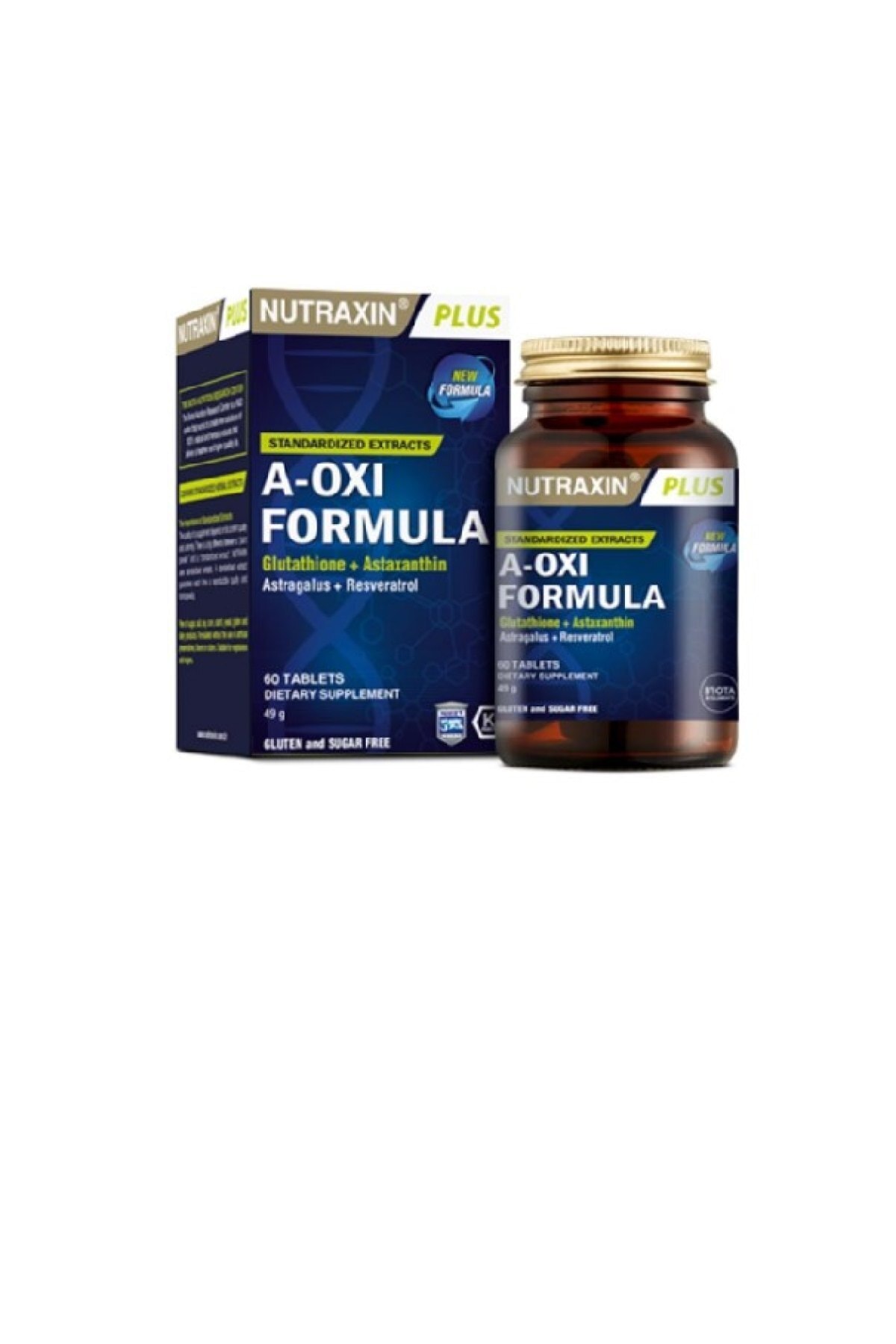 

Nutraxin Plus A Oxi Formula 60 Таблетка