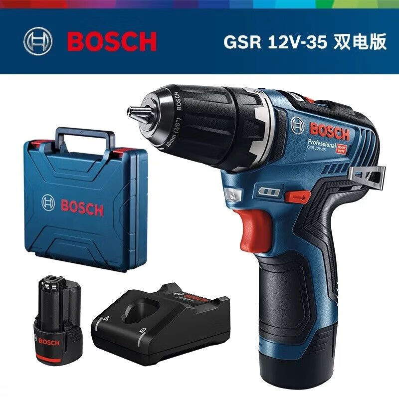 Дрель с регулируемой скоростью Bosch GSR 12V-35, 18мм