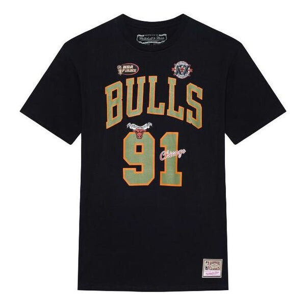 

Футболка Mitchell & Ness shortsleeved T-shirt, Chicago Bulls Rodman 91 Black