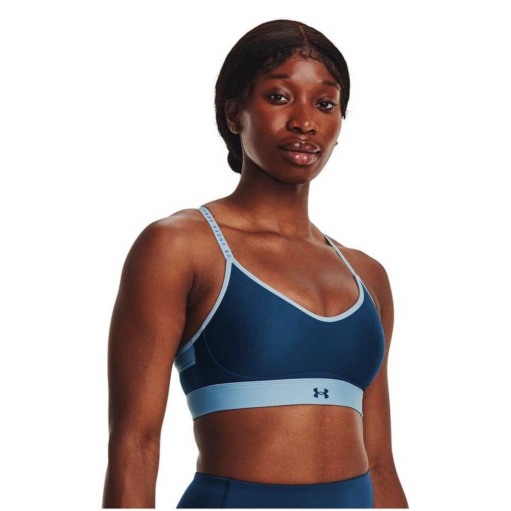 

Спортивный топ Under Armour Infinitu Covered Low Support, синий