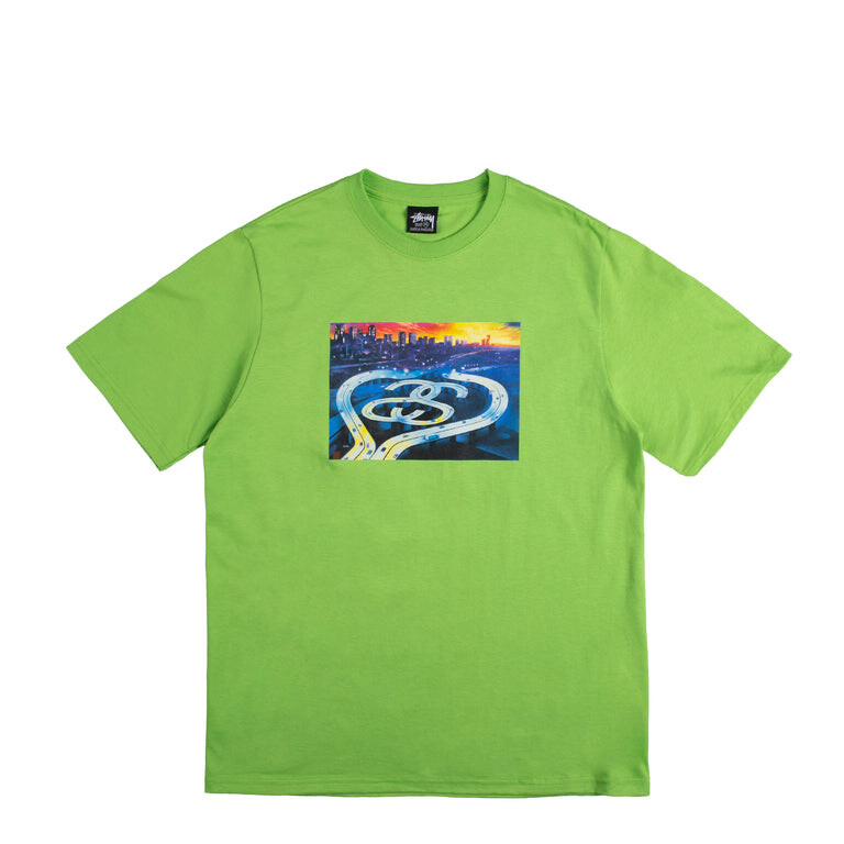 Футболка Highway Tee Stussy, цвет tea