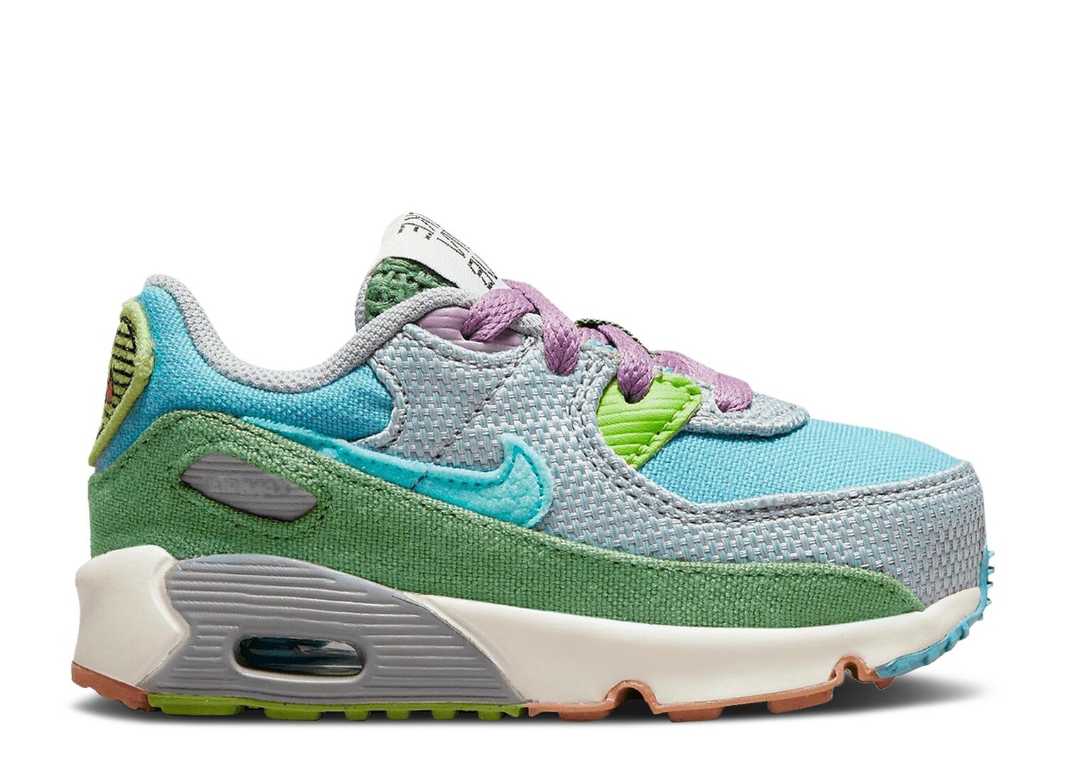 

Кроссовки Nike Air Max 90 Se Td 'Sun Club - Worn Blue Treeline', разноцветный