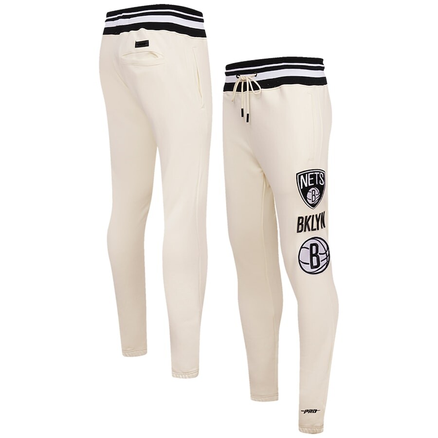 

Спортивные брюки Pro Standard Brooklyn Nets, кремовый