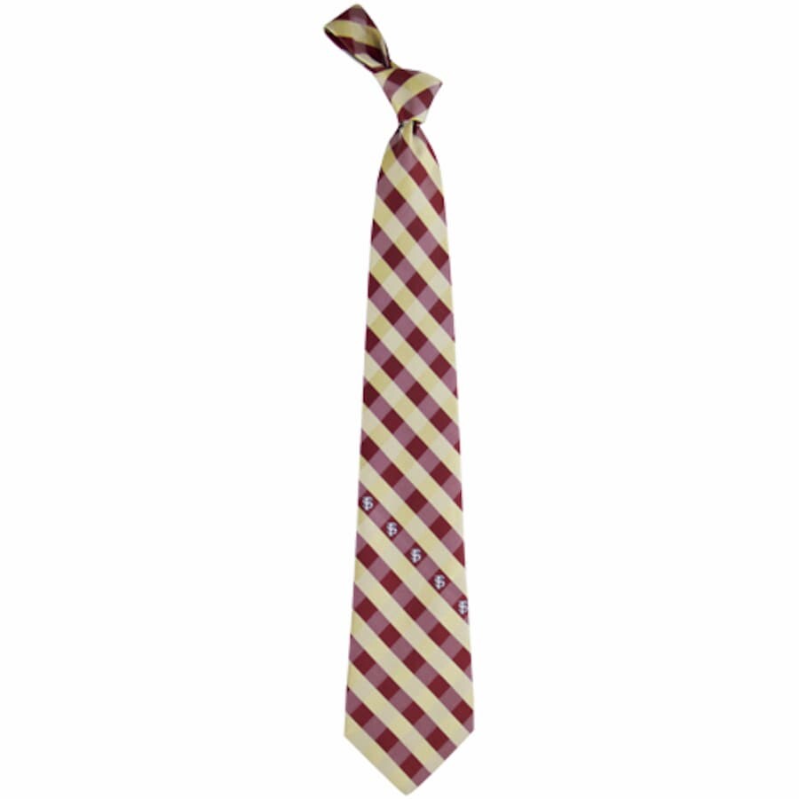 

Галстук Eagles Wings Florida State Seminoles, гранатовый
