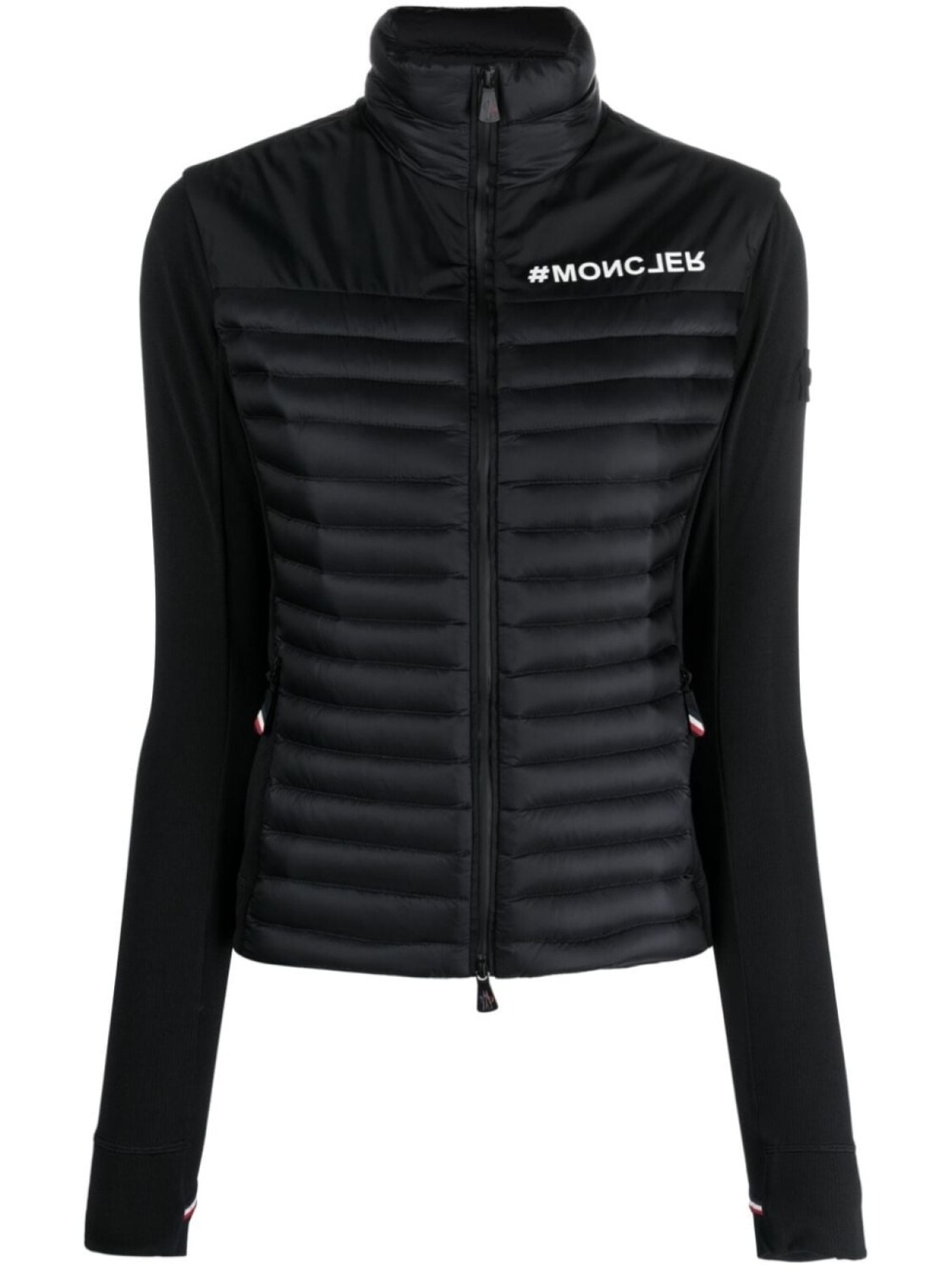 

Бомбер на молнии Moncler Grenoble, черный