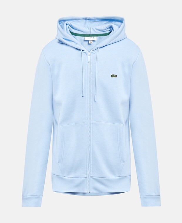 

Толстовка с капюшоном Lacoste, светло-синий