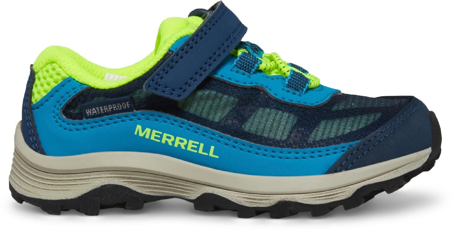 

Водонепроницаемая обувь Moab Speed ​​Low A/C Jr. — для малышей Merrell, синий