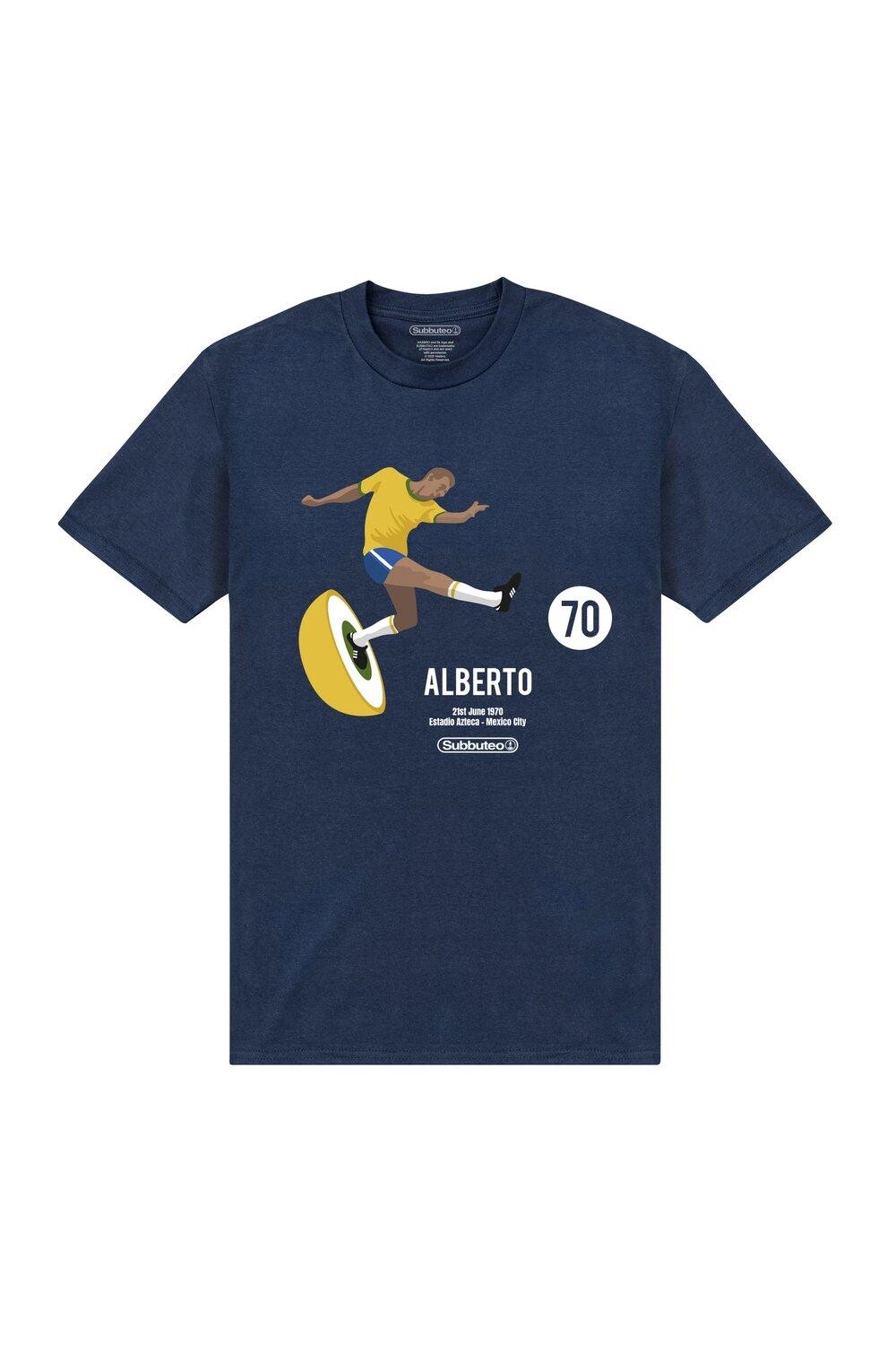 

Темно-синяя футболка Alberto Subbuteo, темно-синий