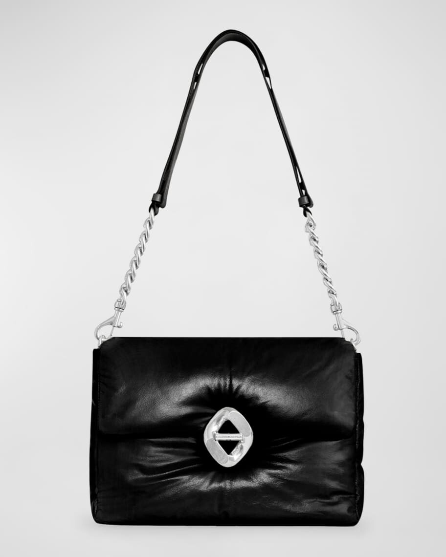 

Кожаная сумка через плечо The G Puff Rebecca Minkoff