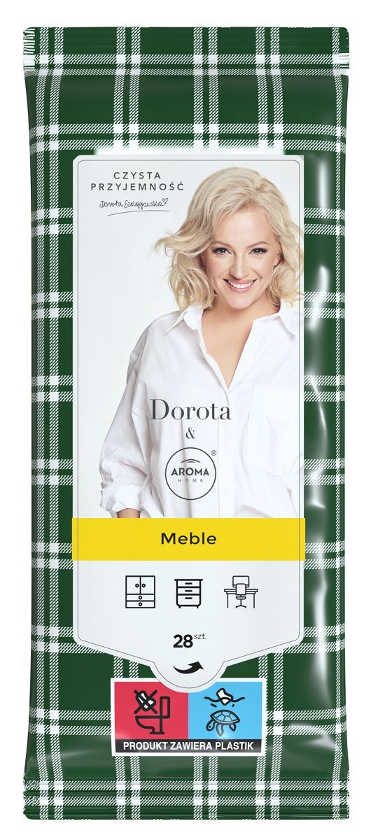 Влажные салфетки Aroma Home & Dorota Chusteczki Meble, 28 шт цена и фото