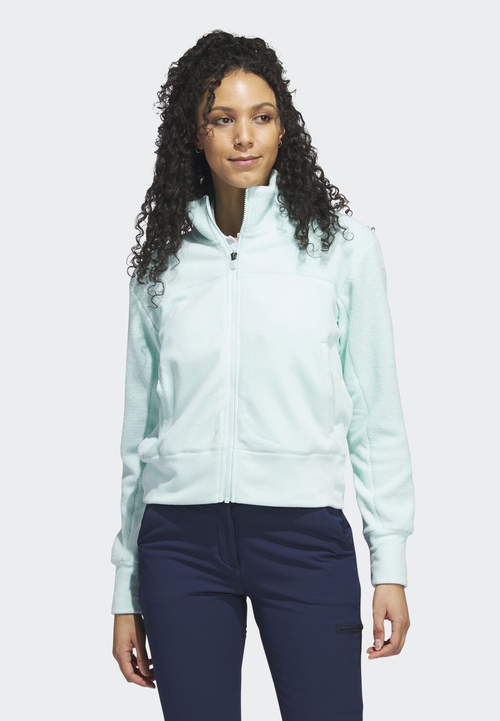 

Флисовая куртка adidas Golf, Серый