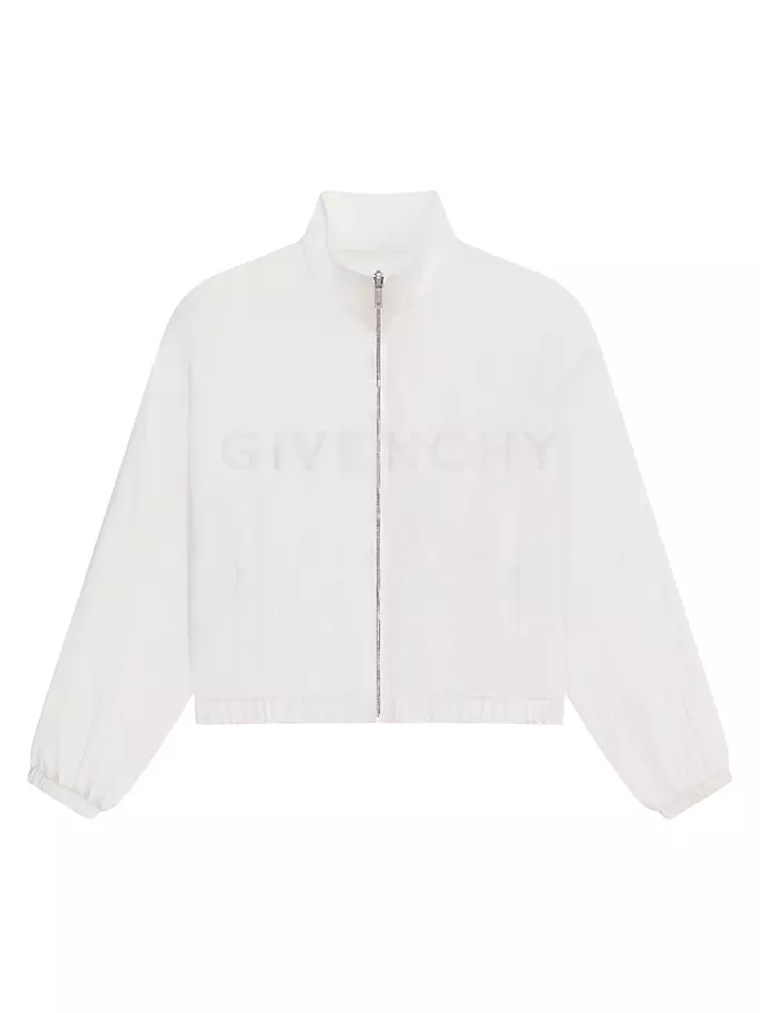 

Двусторонняя куртка-джоггер с вышивкой 4G Givenchy, белый