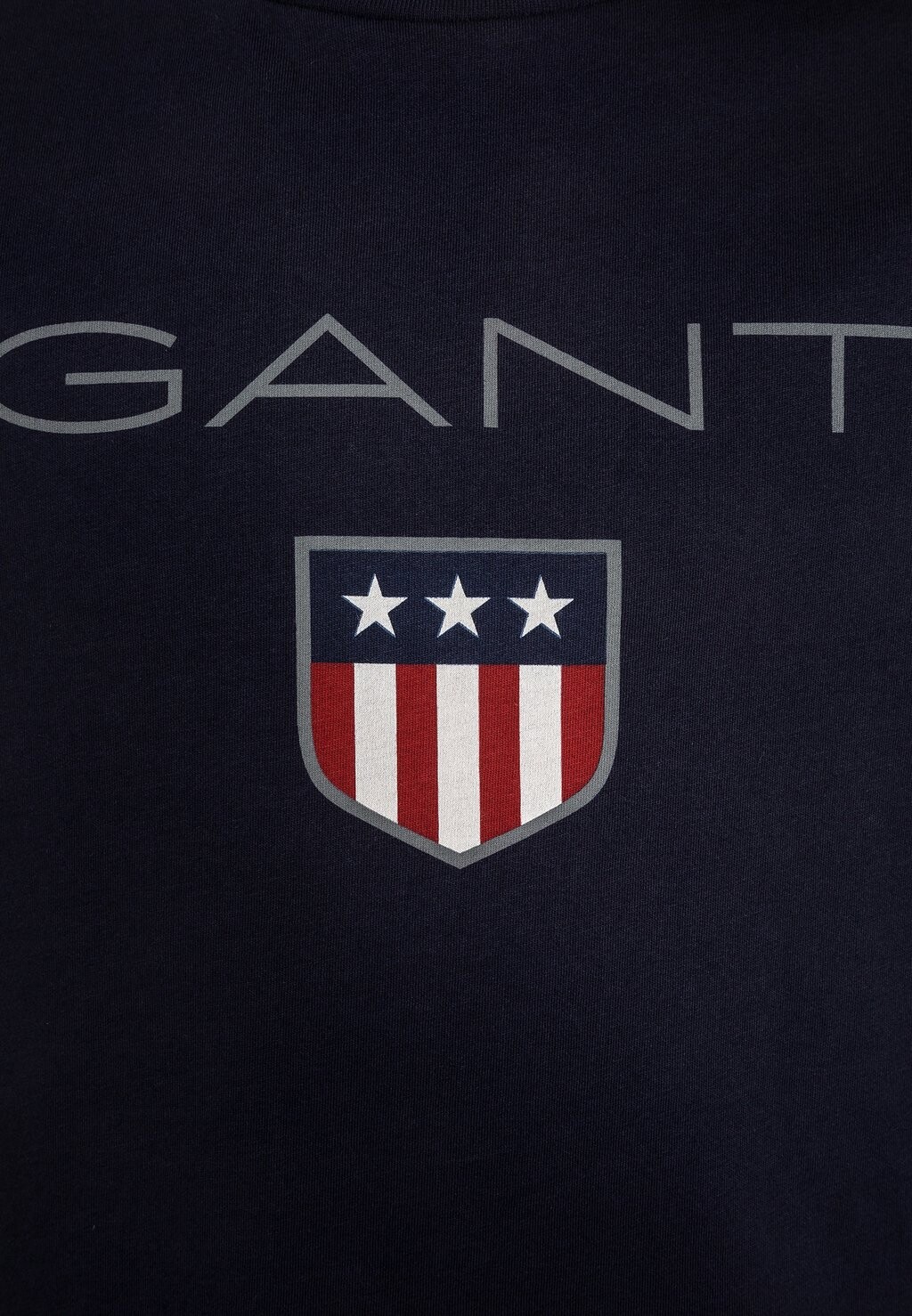 

Футболка с принтом Shield Logo GANT, вечерняя синяя