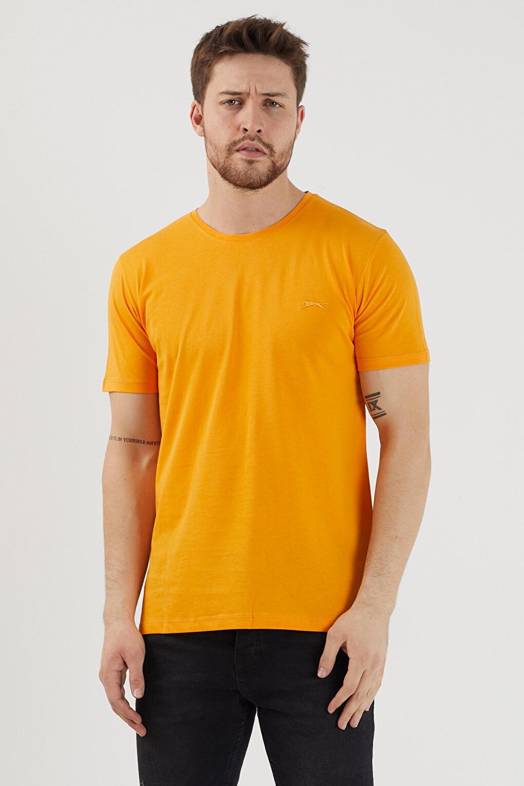 SANDER KTN Мужская футболка оранжевая SLAZENGER