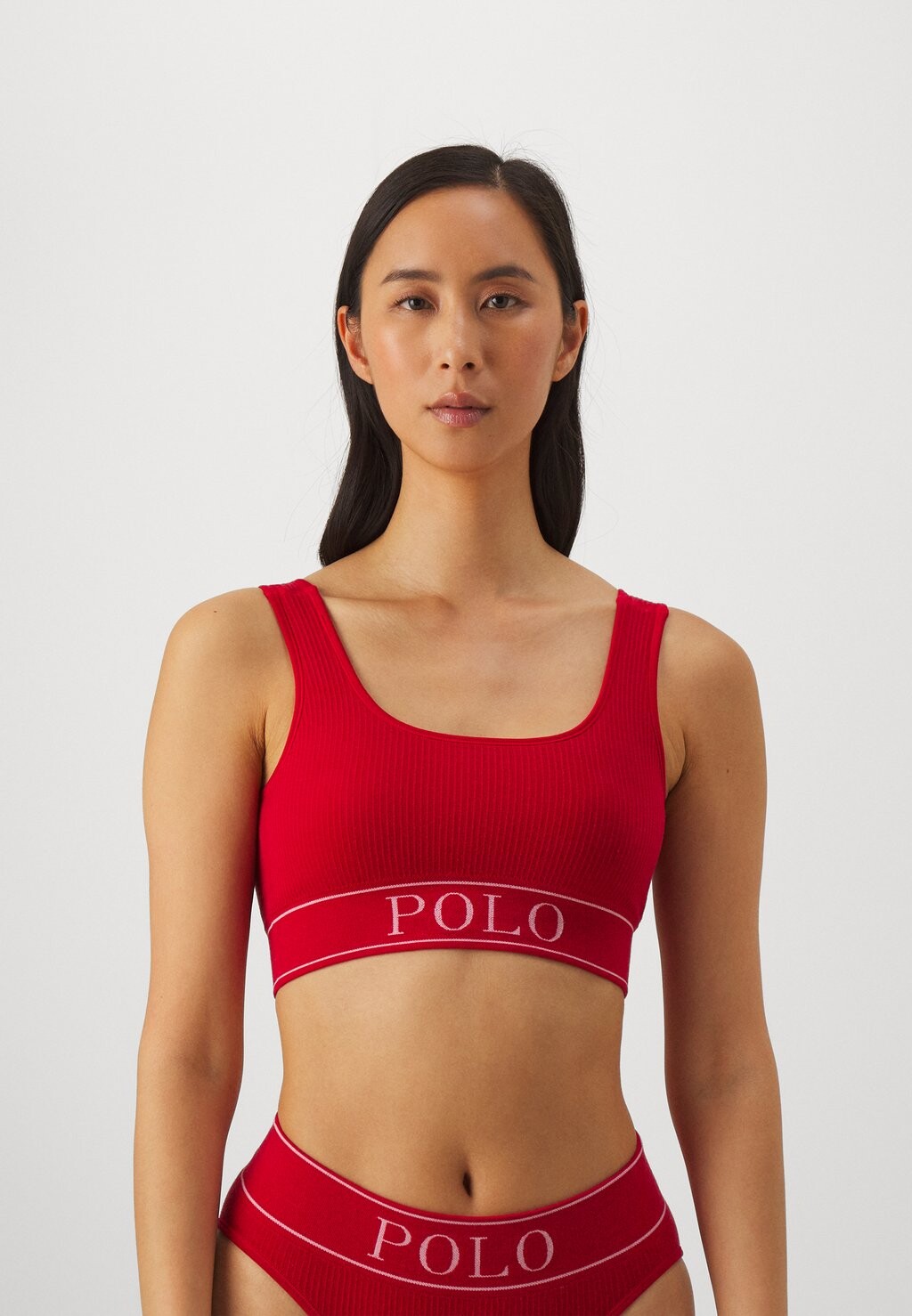 

Топ SCOOP NECK Polo Ralph Lauren, красный