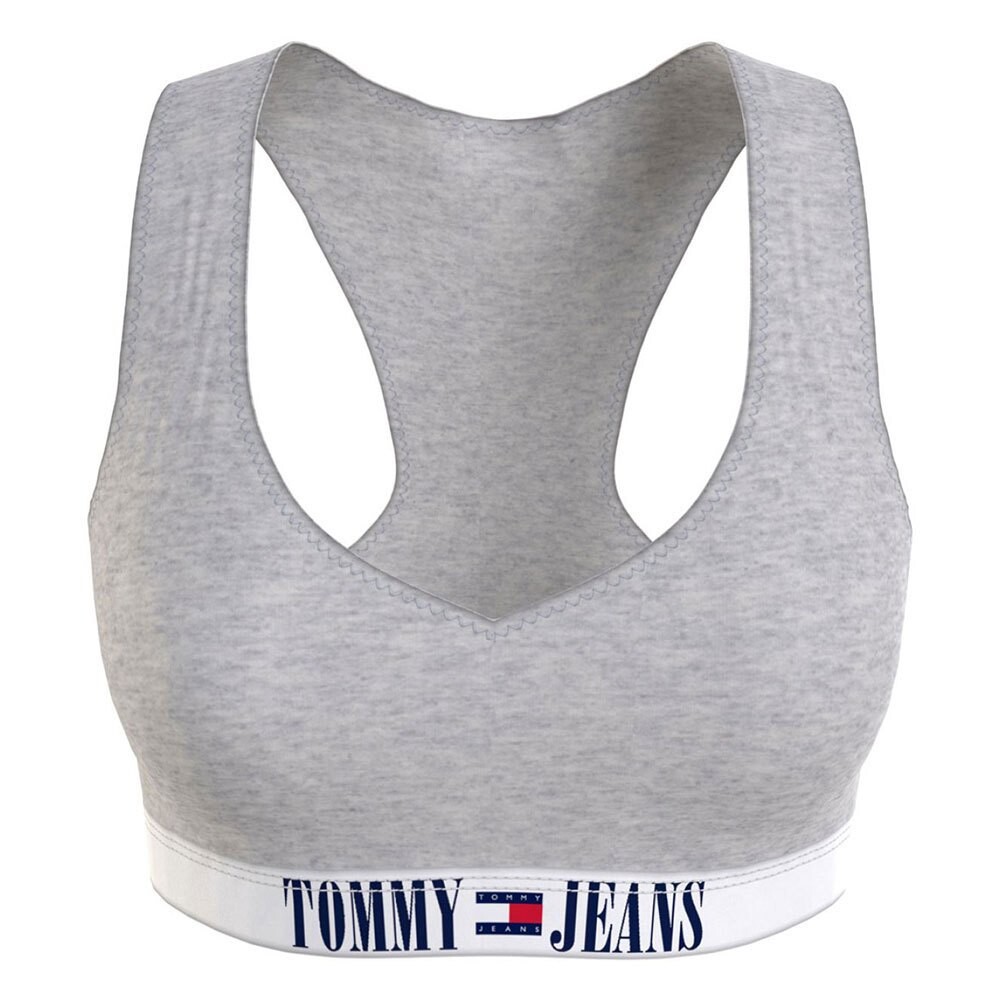 

Топ Tommy Jeans, серый