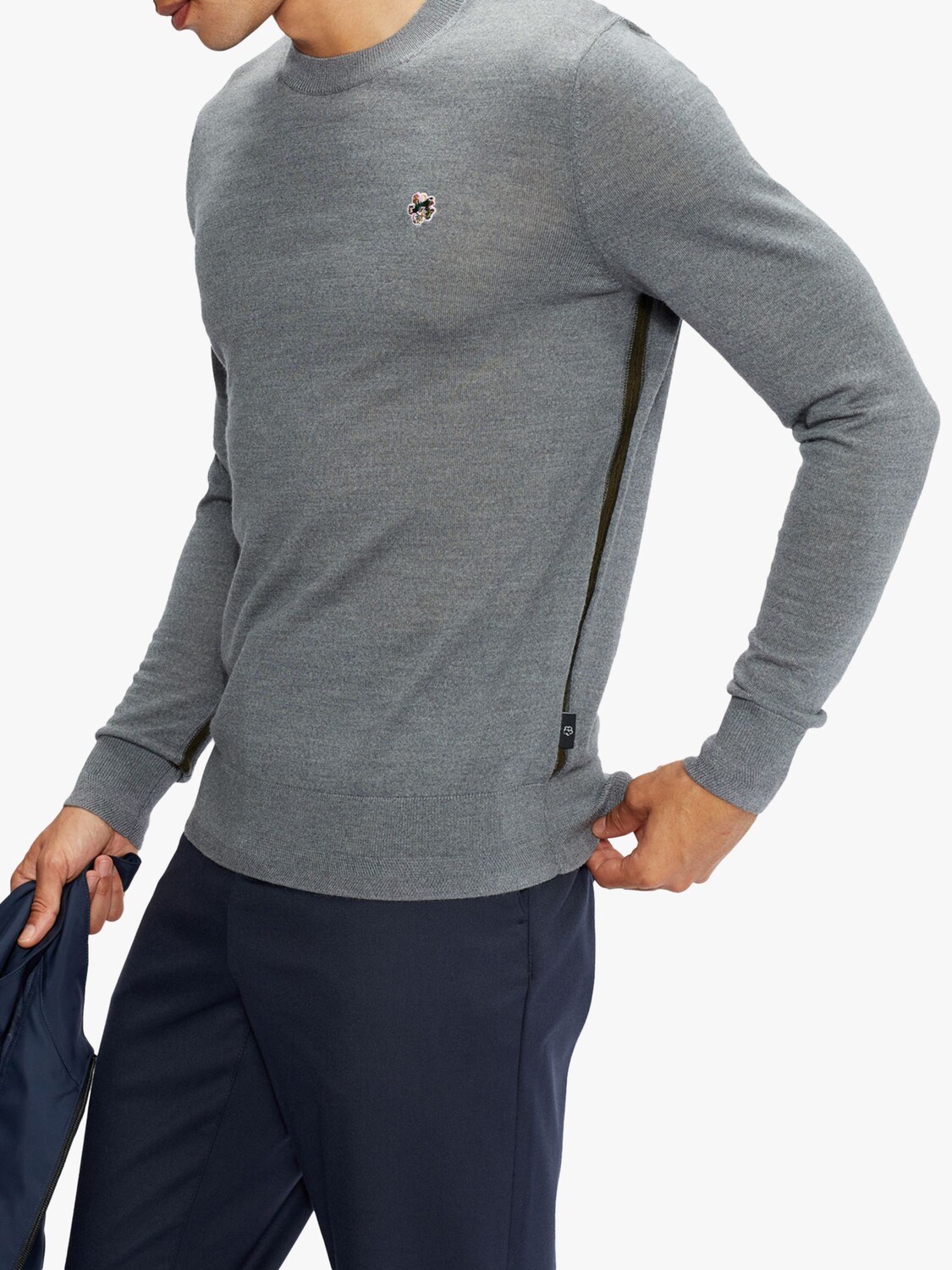 

Шерстяной джемпер Ted Baker Cardiff, темно-серый