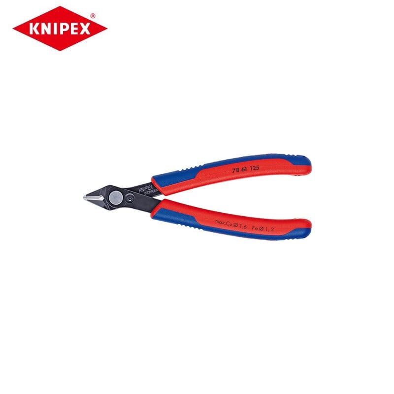 KNIPEX 125 мм электронные срезные плоскогубцы плоскогубцы для водяного рта ножницы для водяного рта электронные ножницы пластиковые плоскогубцы плоскогубцы с диагональным носом 78 61 125 по индивидуальному заказу (срок доставки 4-8 недель)