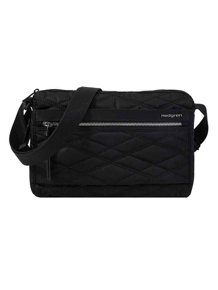 

Сумка через плечо Hedgren RFID 29 cm, цвет new quilt full black