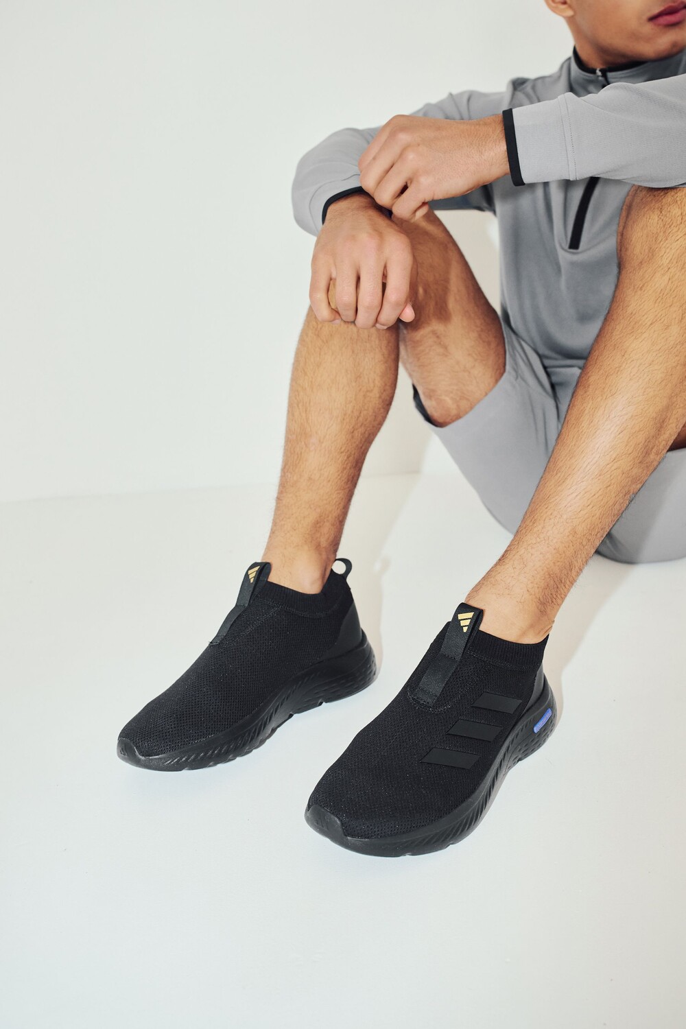 

Кроссовки-Носки Cloudfoam Adidas, черный, Коричневый;черный, Кроссовки-Носки Cloudfoam Adidas, черный